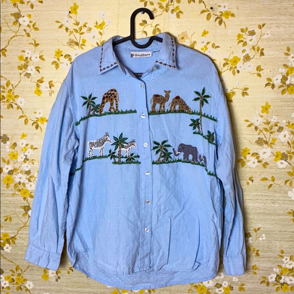 Dressbarn button up shirt